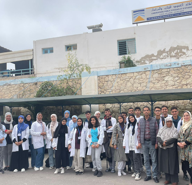 Visite au Laboratoire Public d'Essais et d'Études d'Agadir (LPEE)